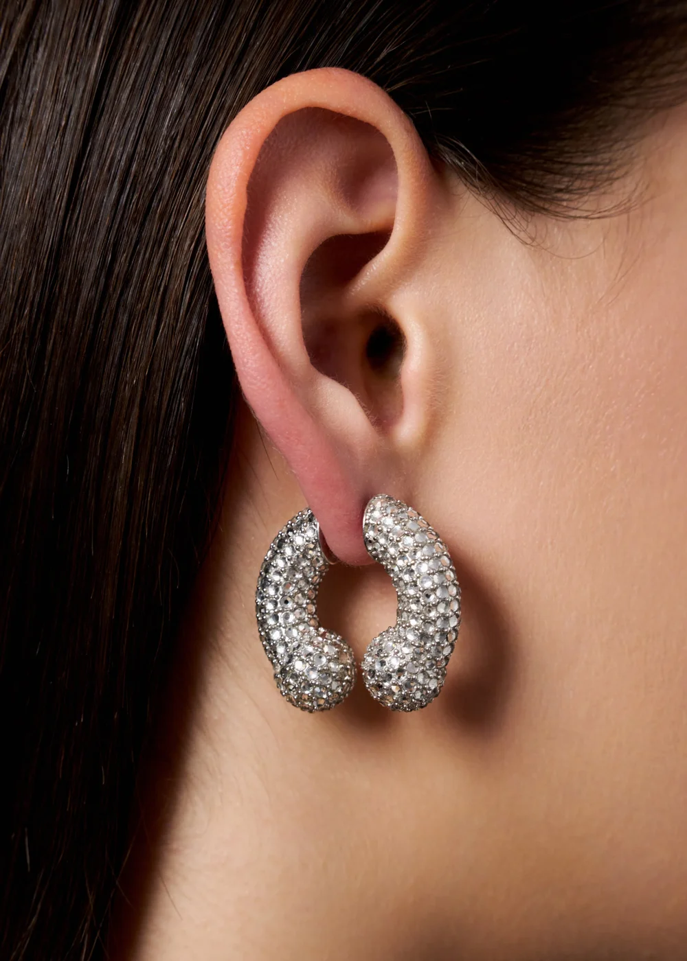 Kiska LAb Crystal Albert Earring — KISKA LAB
